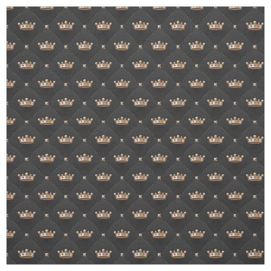 Goldkronen Stoff (Muster)