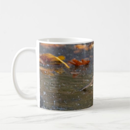 Goldkronenammer Kaffeetasse (Links)
