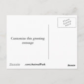 Goldkronenammer Postkarte (Rückseite)