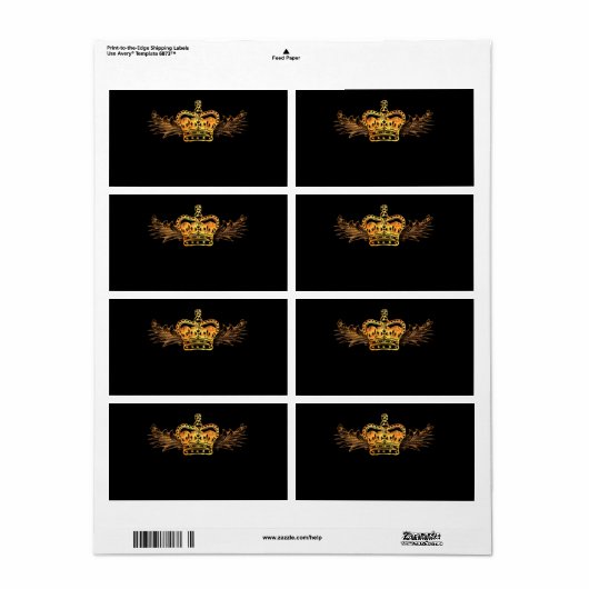 Goldkronensiegel (Vorne)