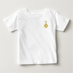 Goldkronleuchter Baby T-shirt