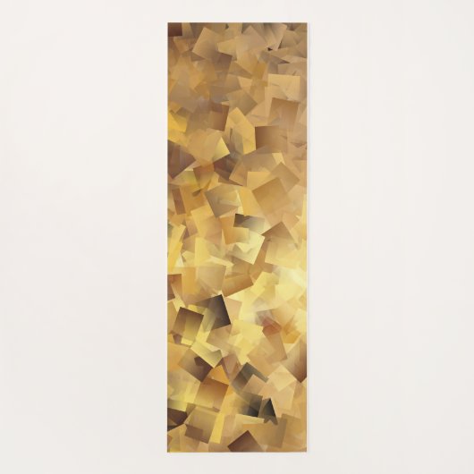 Goldkuben Yogamatte (Rückseite)