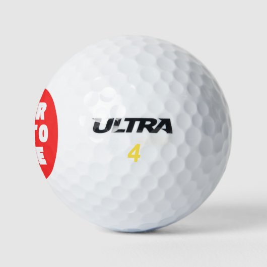 Goldkugel Golfball (Logo)