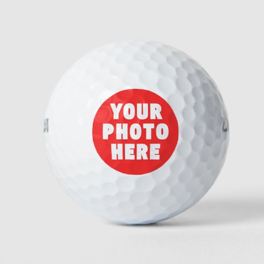 Goldkugel Golfball (Vorderseite)