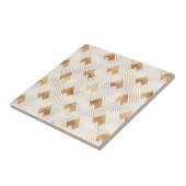 Goldkunst-Deko-Muster Fliese (Seite)