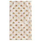 Goldkunst-Deko-Muster Kleine Geschenktüte (Rückseite)