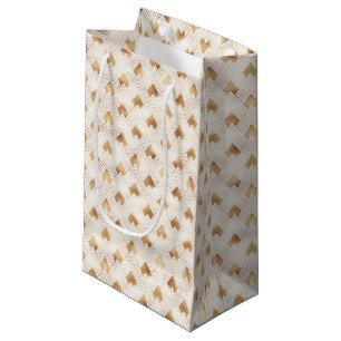 Goldkunst-Deko-Muster Kleine Geschenktüte