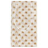 Goldkunst-Deko-Muster Kleine Geschenktüte (Vorderseite)