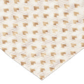 Goldkunst-Deko-Muster Kurzer Tischläufer (Ecke)