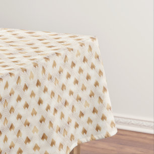 Goldkunst-Deko-Muster Tischdecke