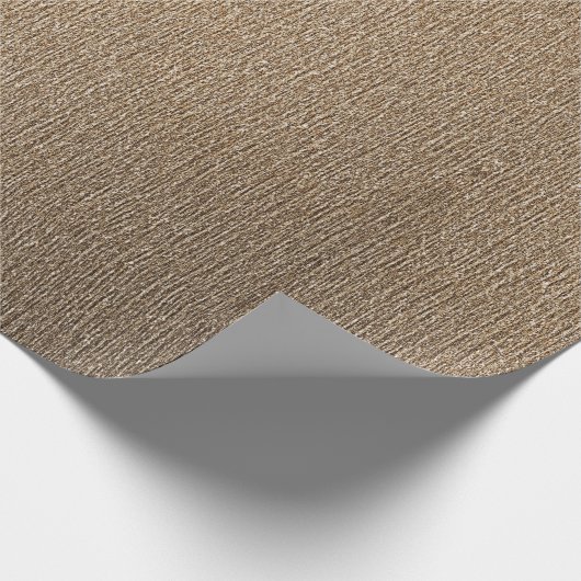 Goldkupfer Geschenkpapier (Ecke)
