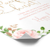 Goldkürbis-Schnuller Jagd Kinderduschenspiel Poster (Ecke)