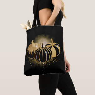Goldkürbis zum Fall Tasche