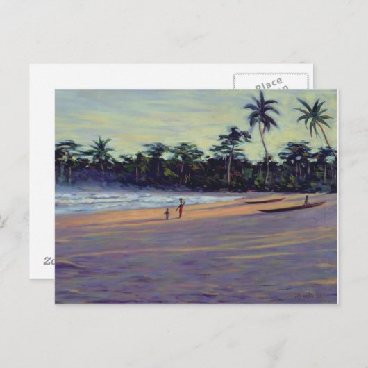 Goldküste 1993 postkarte (Vorne/Hinten)