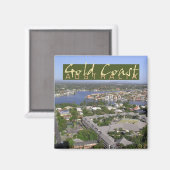 Goldküste Australien Foto Souvenir Kühlschrankmagn Magnet (Vorderseite/Rückseite)