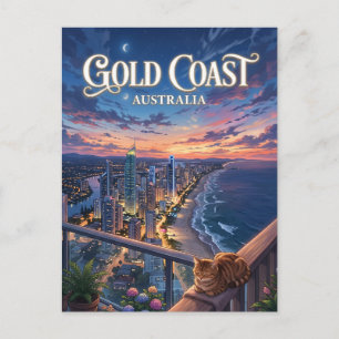 Goldküste Australien Postkarte