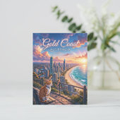 Goldküste Australien Postkarte (Stehend Vorderseite)