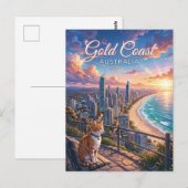 Goldküste Australien Postkarte (Vorne/Hinten)