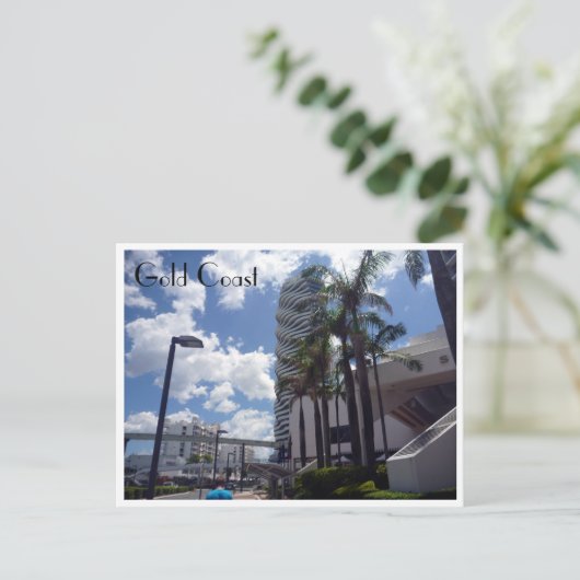 Goldküste Postkarte (Stehend Vorderseite)