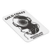 Goldküste Queensland Australien Tauchposter Magnet (Rechte Seite)