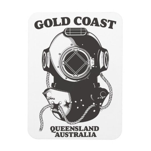 Goldküste Queensland Australien Tauchposter Magnet (Vertikal)