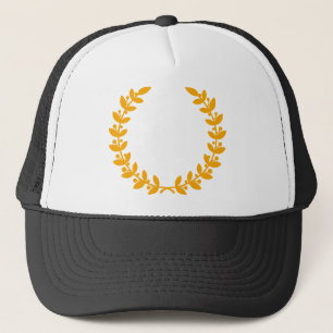 Goldlachkranz Truckerkappe
