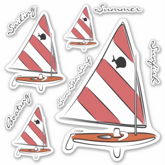 Goldlachs Aufkleber (Vorderseite)