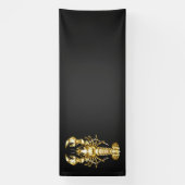 Goldlachs Banner (Vertikal)