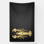 Goldlachs Banner (Vertikal)