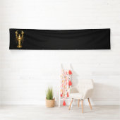 Goldlachs Banner (Insitu)