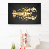 Goldlachs Banner (InSitu)