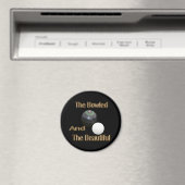 Goldlachs Bowling und schön, Magnet (In Situ (Geschirrspüler))