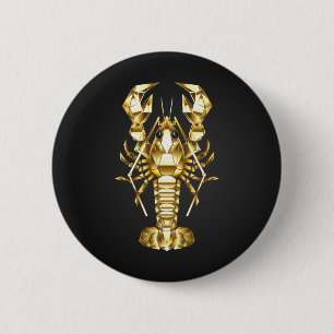 Goldlachs Button
