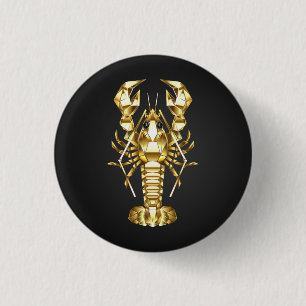 Goldlachs Button