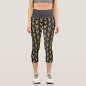 Goldlachs Capri Leggings (Vorderseite)