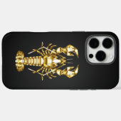 Goldlachs Case-Mate iPhone Hülle (Rückseite (Horizontal))