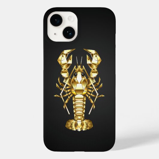 Goldlachs Case-Mate iPhone Hülle (Rückseite)
