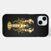Goldlachs Case-Mate iPhone Hülle (Rückseite (Horizontal))