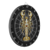 Goldlachs Dartscheibe (Vorderseite Links)