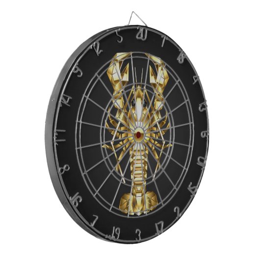 Goldlachs Dartscheibe (Vorderseite Links)