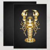 Goldlachs Einladung (Vorne/Hinten)