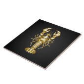 Goldlachs Fliese (Seite)