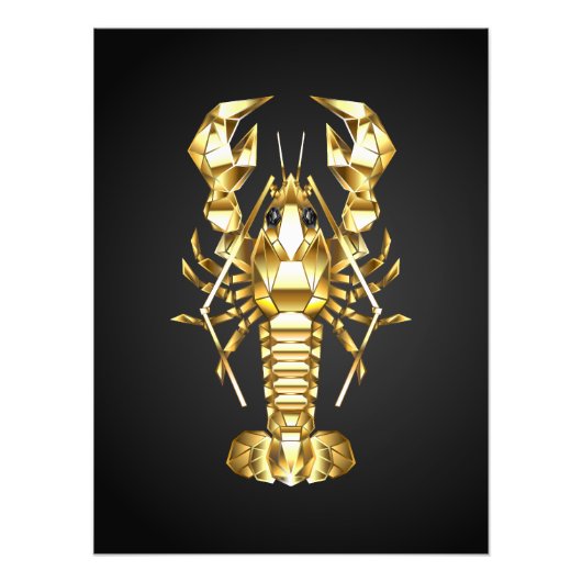 Goldlachs Fotodruck (Vorne)