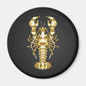 Goldlachs Magnet (Vorne)