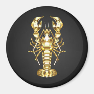Goldlachs Magnet