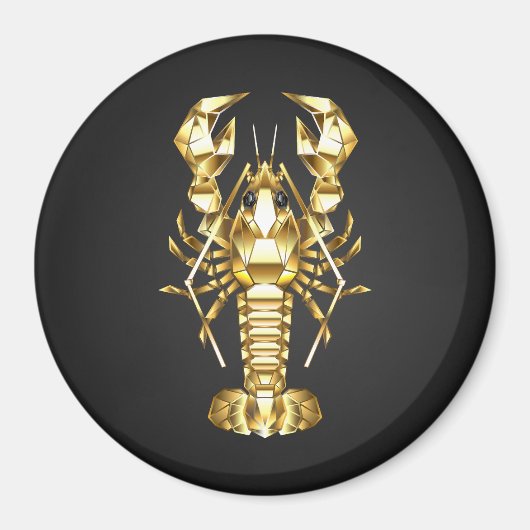Goldlachs Magnet (Vorne)