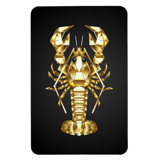 Goldlachs Magnet (Vertikal)