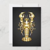 Goldlachs Mitteilungskarte (Vorderseite)