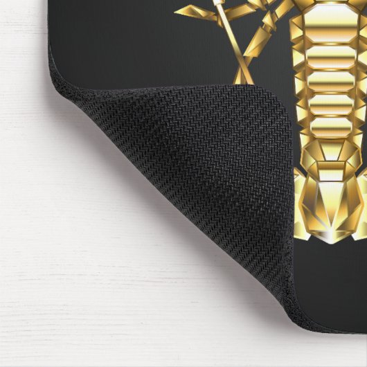 Goldlachs Mousepad (Ecke)