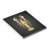 Goldlachs Notizblock (angewinkelt)